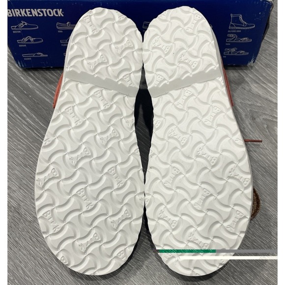 New Birkenstock Delano Coral Suede Sneaker EU 38N US L7 M5 - Picture 5 of 6